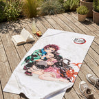 Image produit Demon Slayer - Serviette de plage Nezuko et Tanjiro Kamado