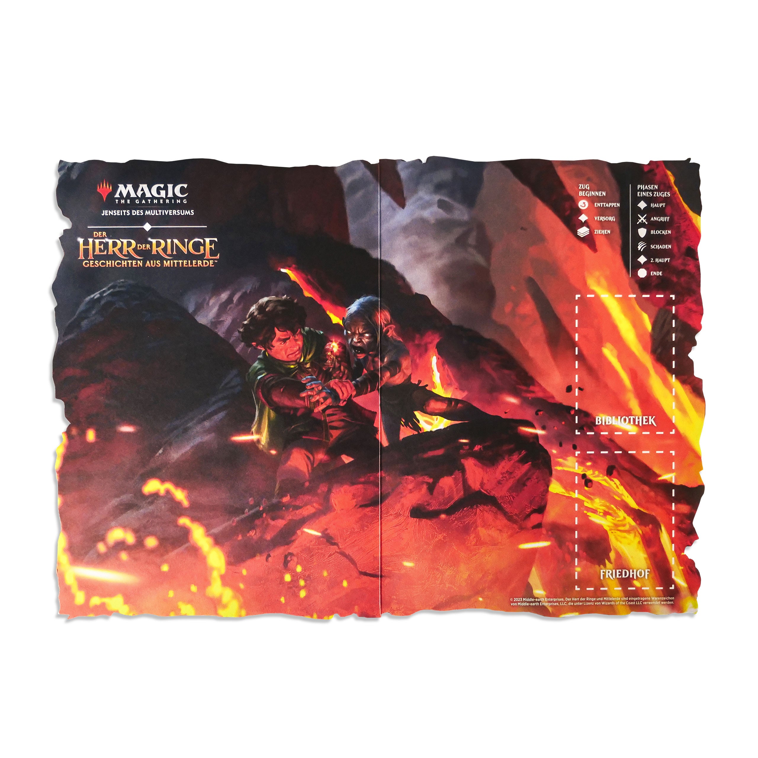 Image produit Seigneur des Anneaux Tapis de Jeu Terre du Milieu - Magic The Gathering