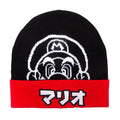 Productafbeelding Super Mario - Japanse Beanie zwart-rood