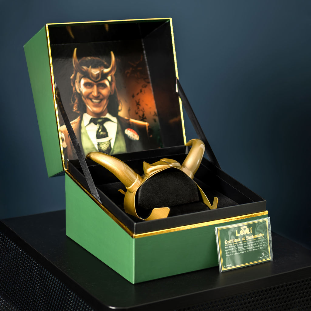 Productafbeelding Loki - Meester van het Kwaad Helm Replica