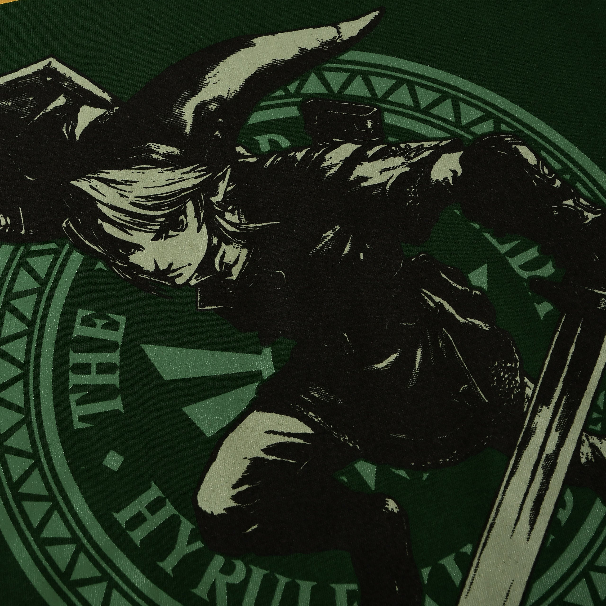 Image produit Zelda - T-shirt Link Pose vert