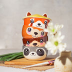 Image produit Bol Kawaii Raton Laveur avec Couvercle pour Fans d'Anime