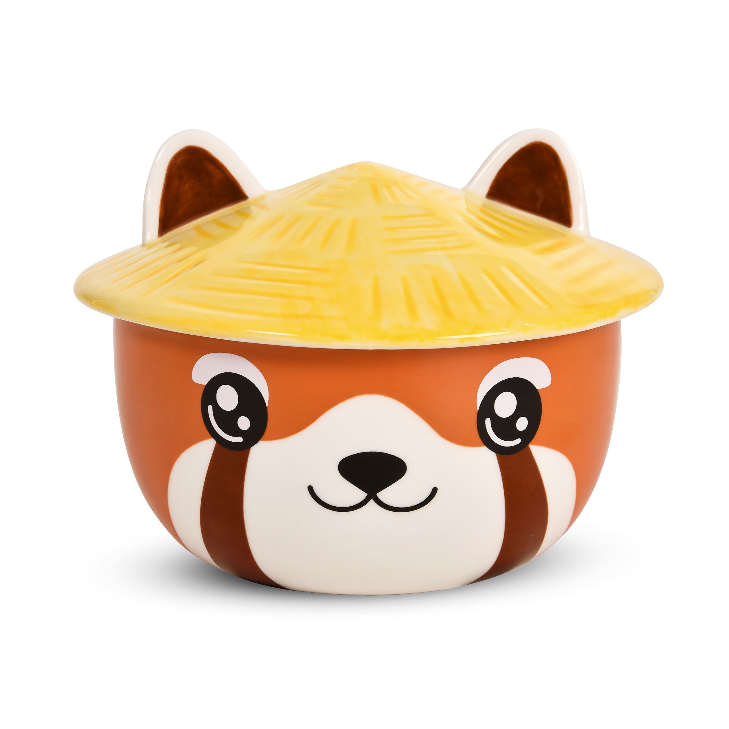 Product image Red Panda Kawaii Bowl with Lid for Anime Fans