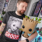 Produktbild Baby Groot T-Shirt schwarz - Marvel