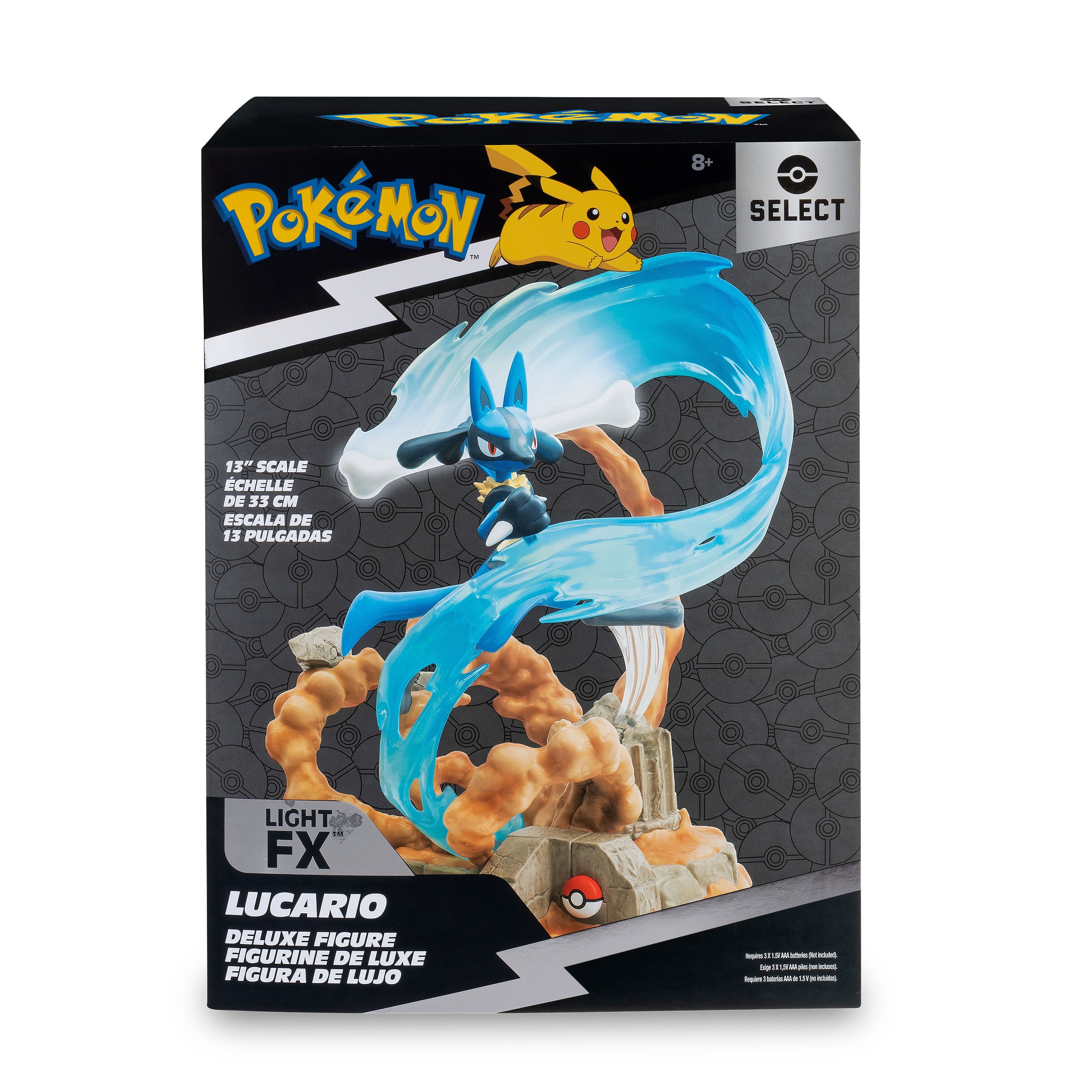 Produktbild Pokemon - Lucario Deluxe Statue mit Leuchtfunktion