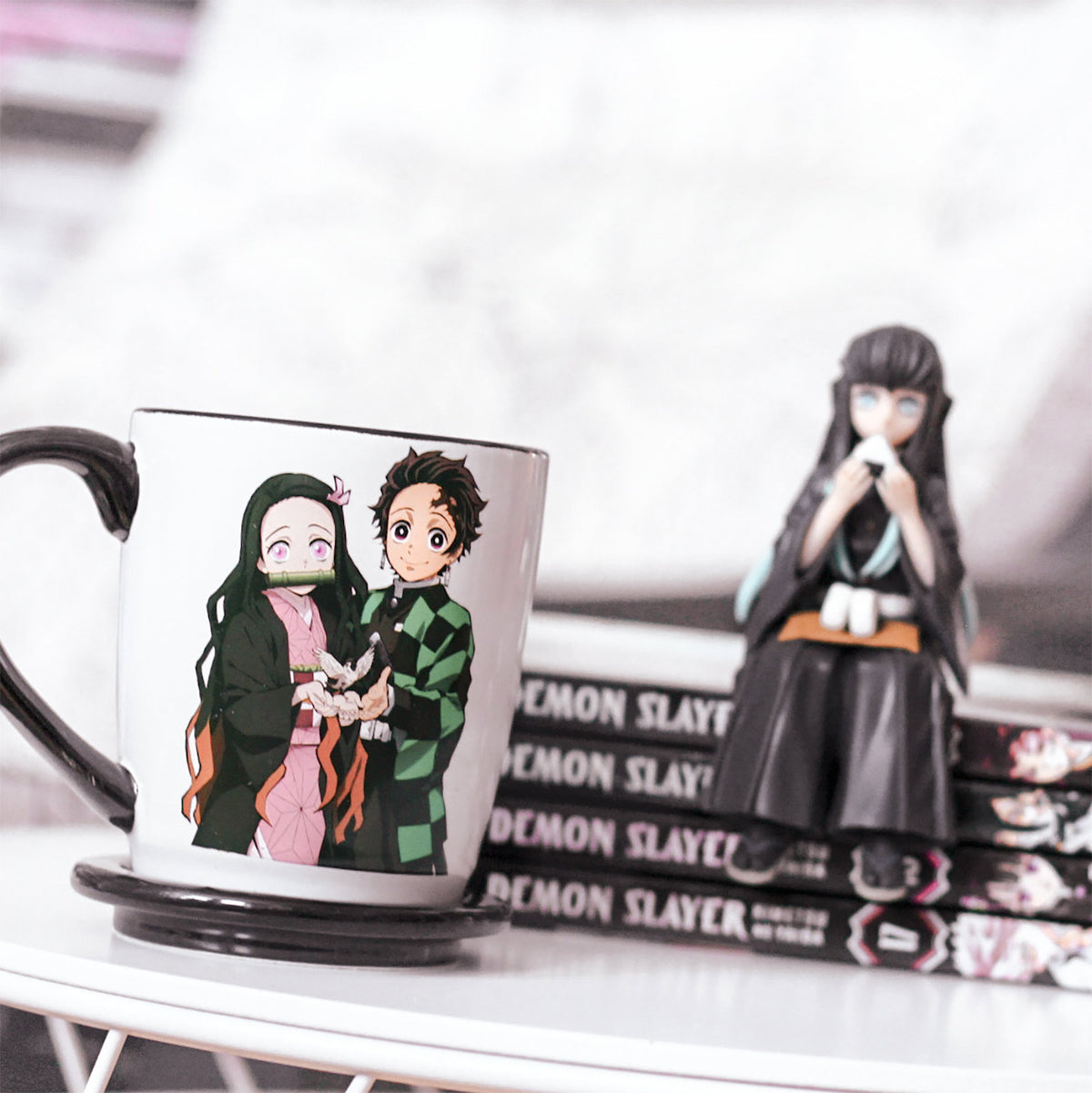 Productafbeelding Demon Slayer - Nezuko & Tanjiro Kamado Beker met Deksel