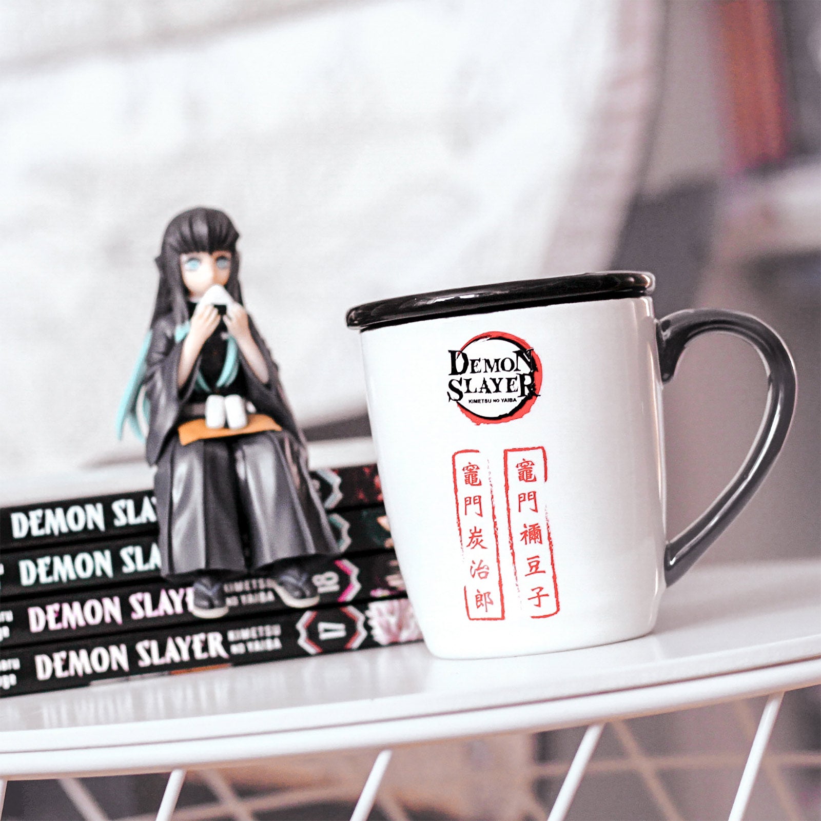 Productafbeelding Demon Slayer - Nezuko & Tanjiro Kamado Beker met Deksel