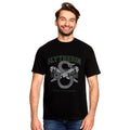Image produit T-shirt noir Slytherin Quidditch College - Harry Potter