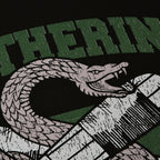 Image produit T-shirt noir Slytherin Quidditch College - Harry Potter