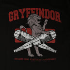 Produktbild Gryffindor Quidditch College T-Shirt schwarz - Harry Potter