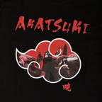 Productafbeelding Akatsuki T-shirt zwart - Naruto Shippuden