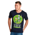 Image produit Rick et Morty - T-shirt Portal bleu