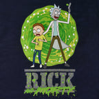 Image produit Rick et Morty - T-shirt Portal bleu