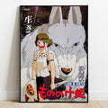 Image produit Princesse Mononoké - Tableau Mural du Film Loup