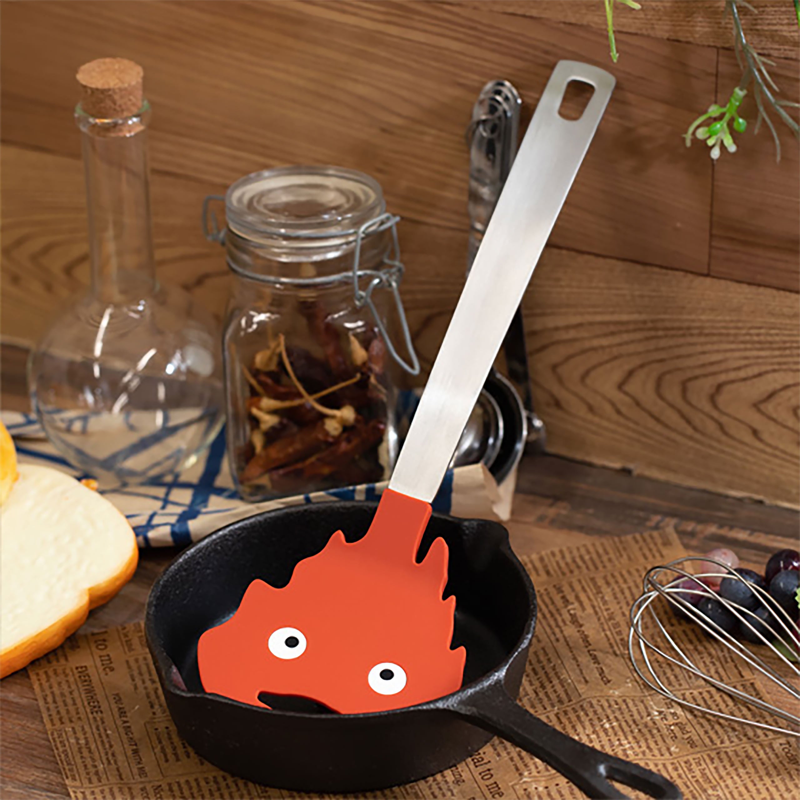 Image produit Le Château ambulant - Spatule de poêle Calcifer