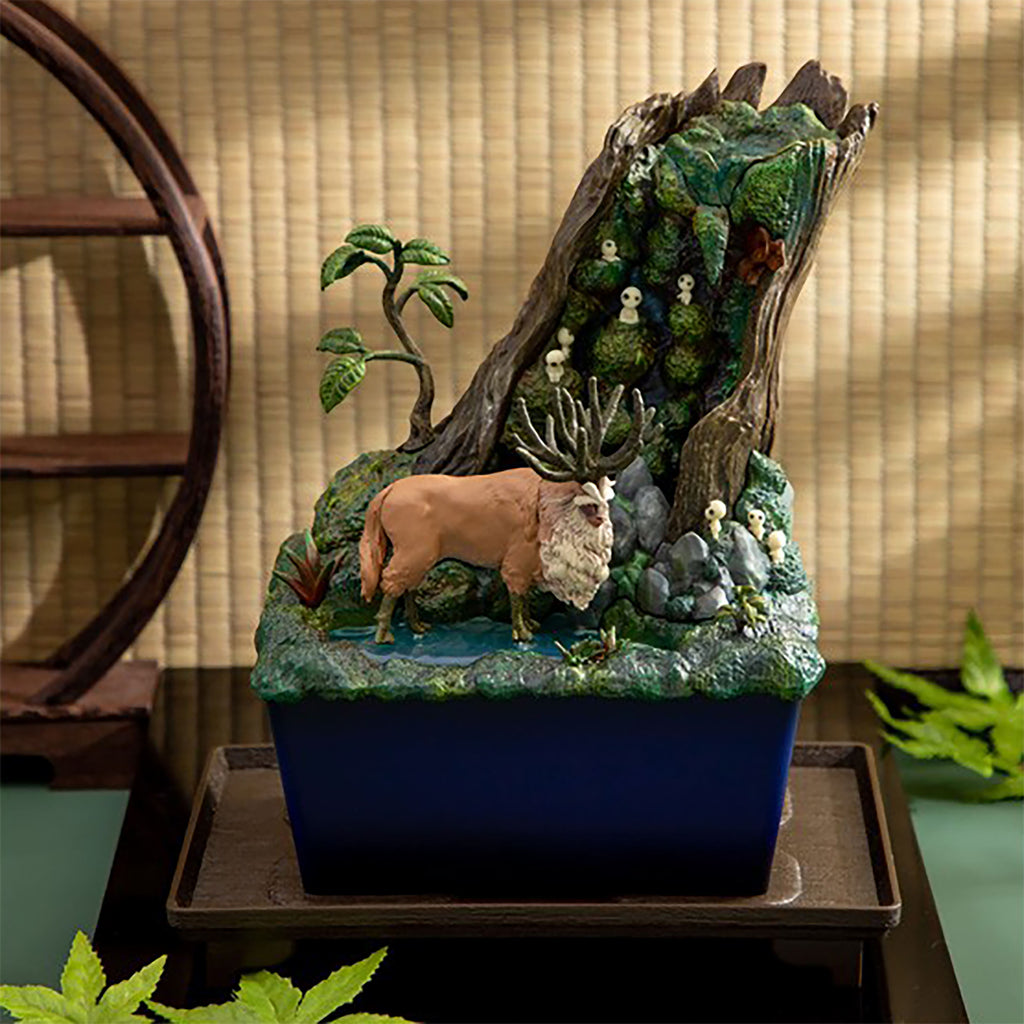 Image produit Princesse Mononoke - Statue Bonsaï de Jardin d'Eau de Forêt Mystérieuse