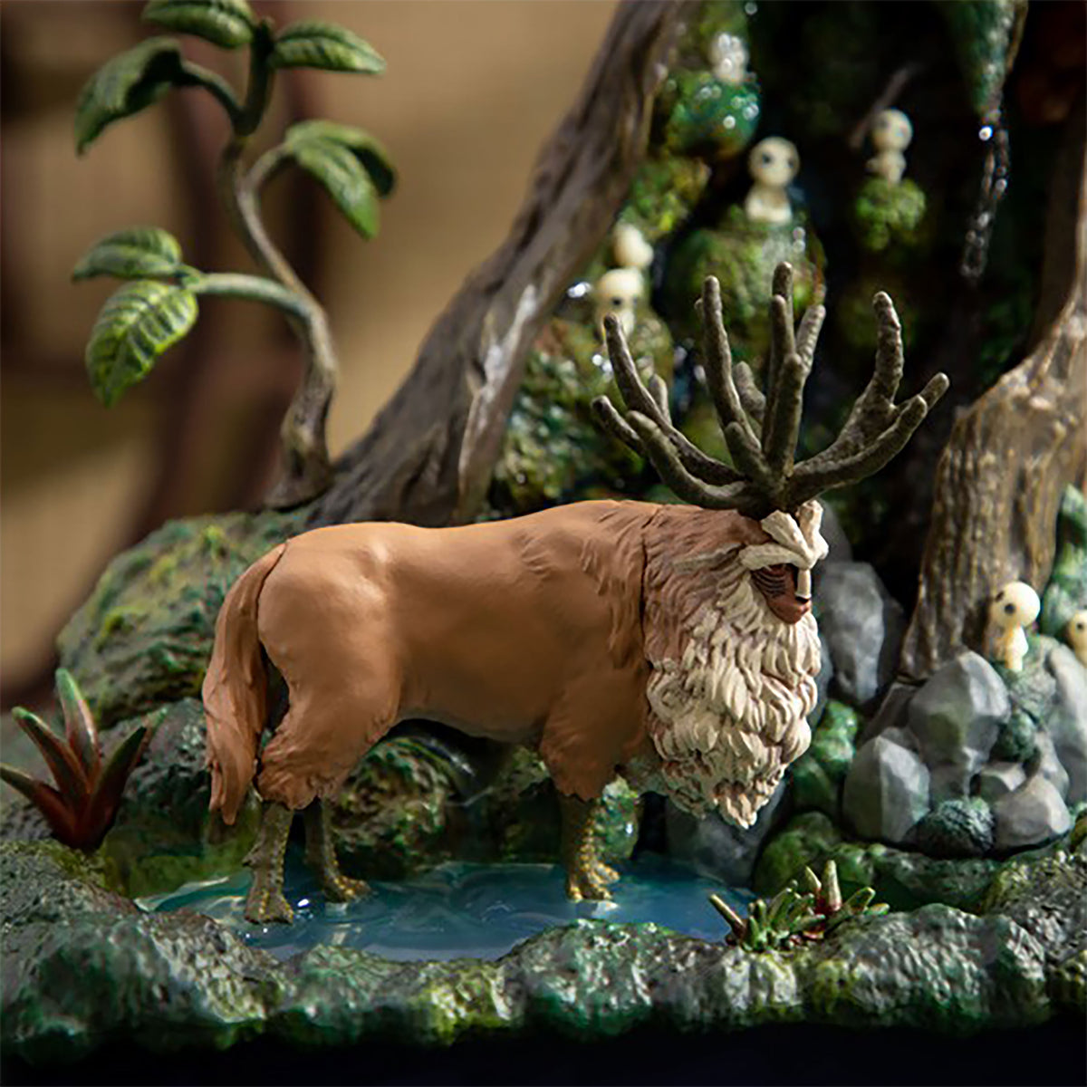 Image produit Princesse Mononoke - Statue Bonsaï de Jardin d'Eau de Forêt Mystérieuse