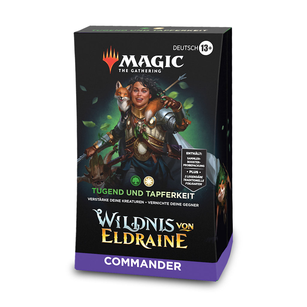 Productafbeelding Wildernis van Eldraine Deugd en Moed Commander Deck - Magic The Gathering