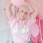 Image produit Barbie - T-shirt logo rose