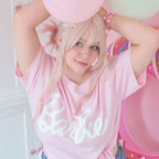 Image produit Barbie - T-shirt logo rose