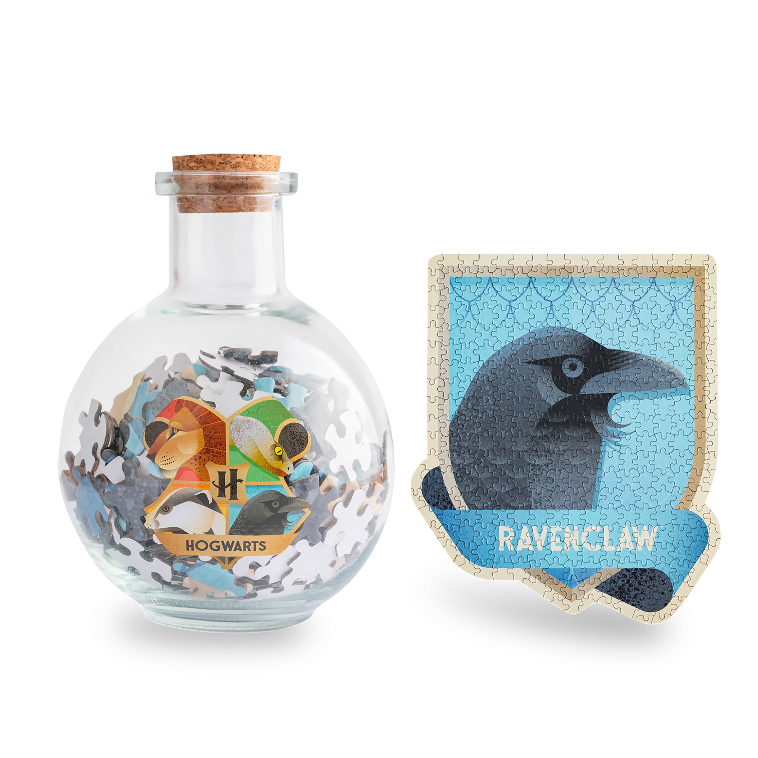Productafbeelding Ravenclaw Wapendier Puzzel in Toverdrank Fles - Harry Potter