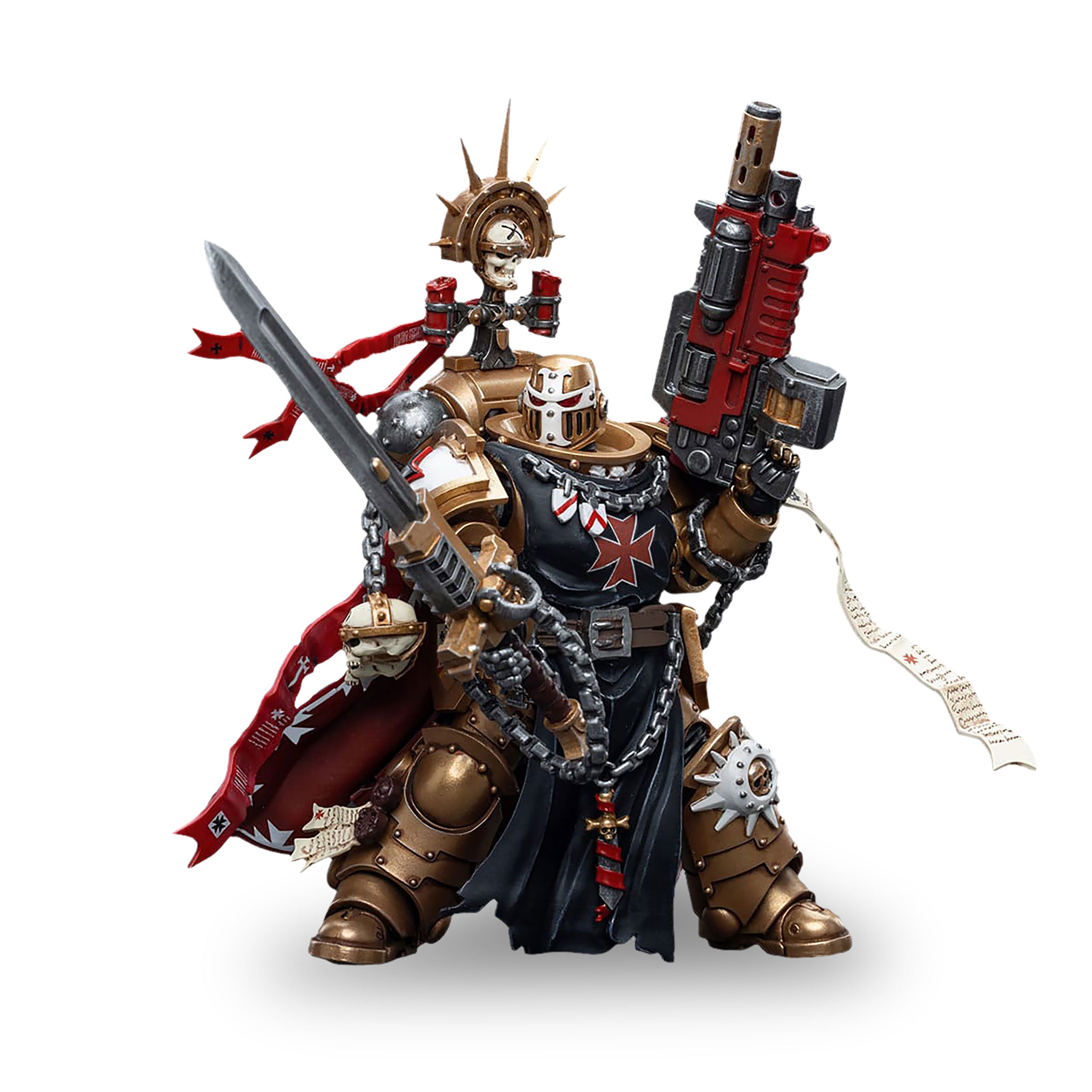 Produktbild Warhammer 40k - Black Templars High Marshal Helbrecht Actionfigur 1:18