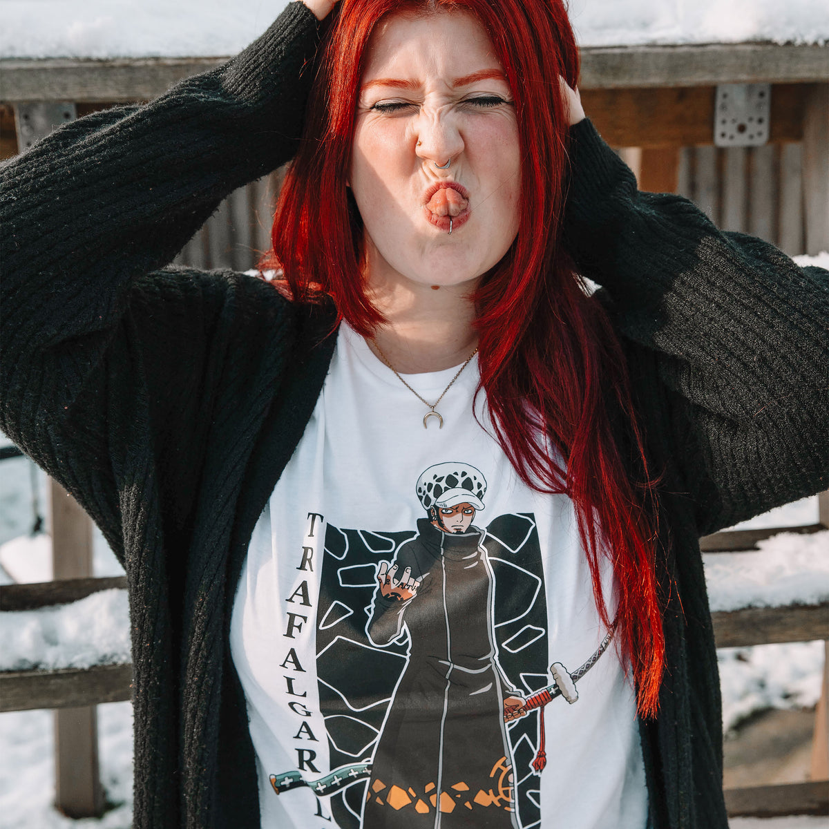 Productafbeelding One Piece - Trafalgar Law T-Shirt wit