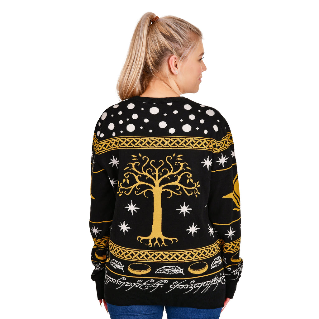 Produktbild Der Herr der Ringe - Baum von Gondor Strickpullover