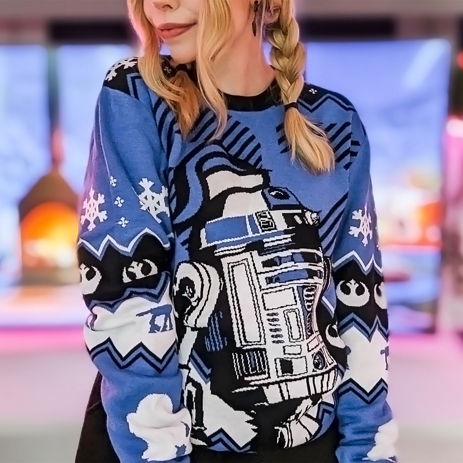 Image produit Star Wars - Pull tricoté R2-D2