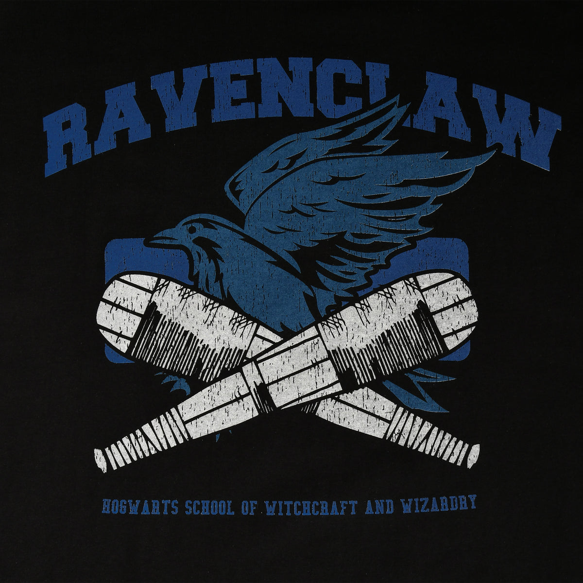 Image produit T-shirt de collège Quidditch Ravenclaw noir - Harry Potter