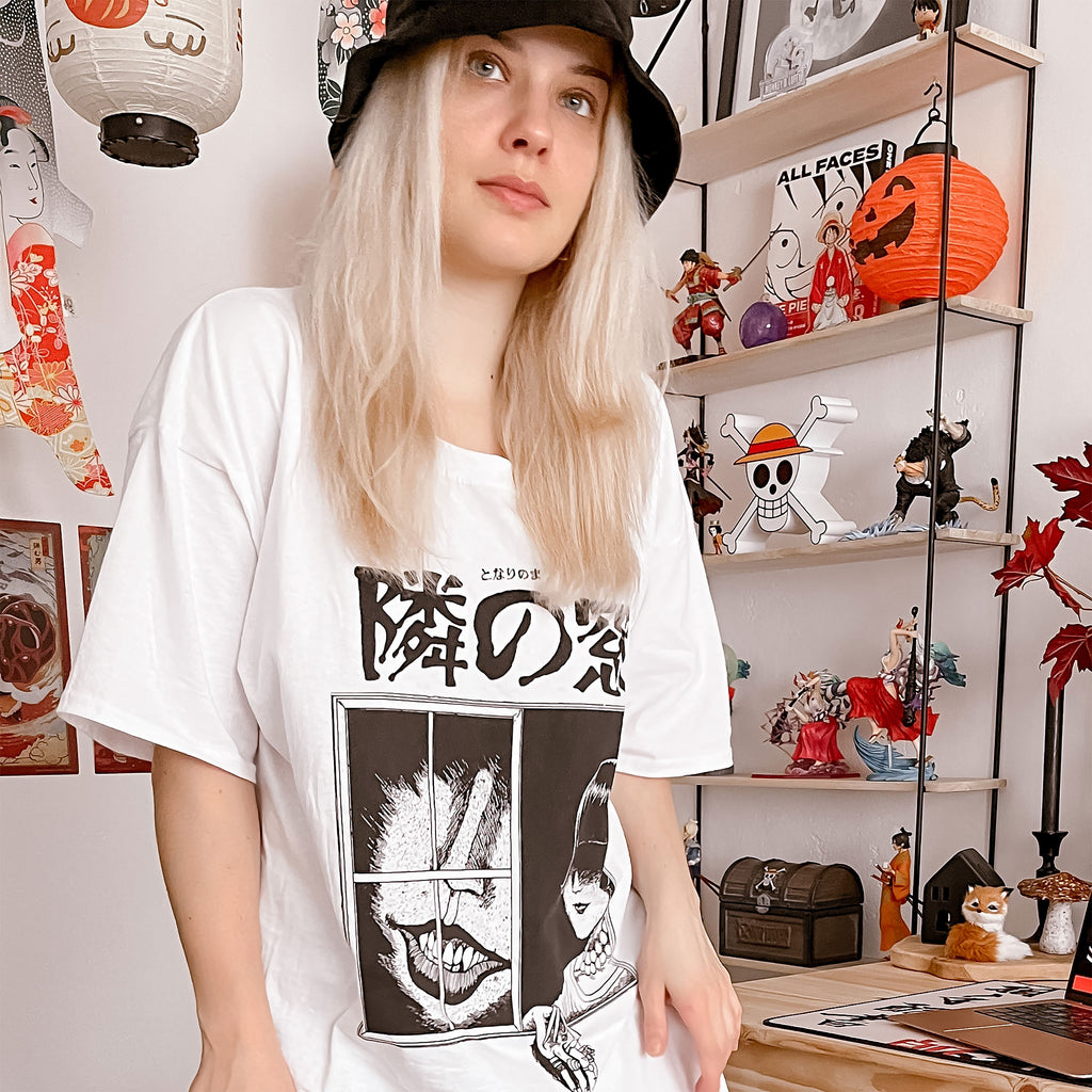 Productafbeelding Junji Ito - Window T-shirt wit