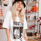 Productafbeelding Junji Ito - Window T-shirt wit