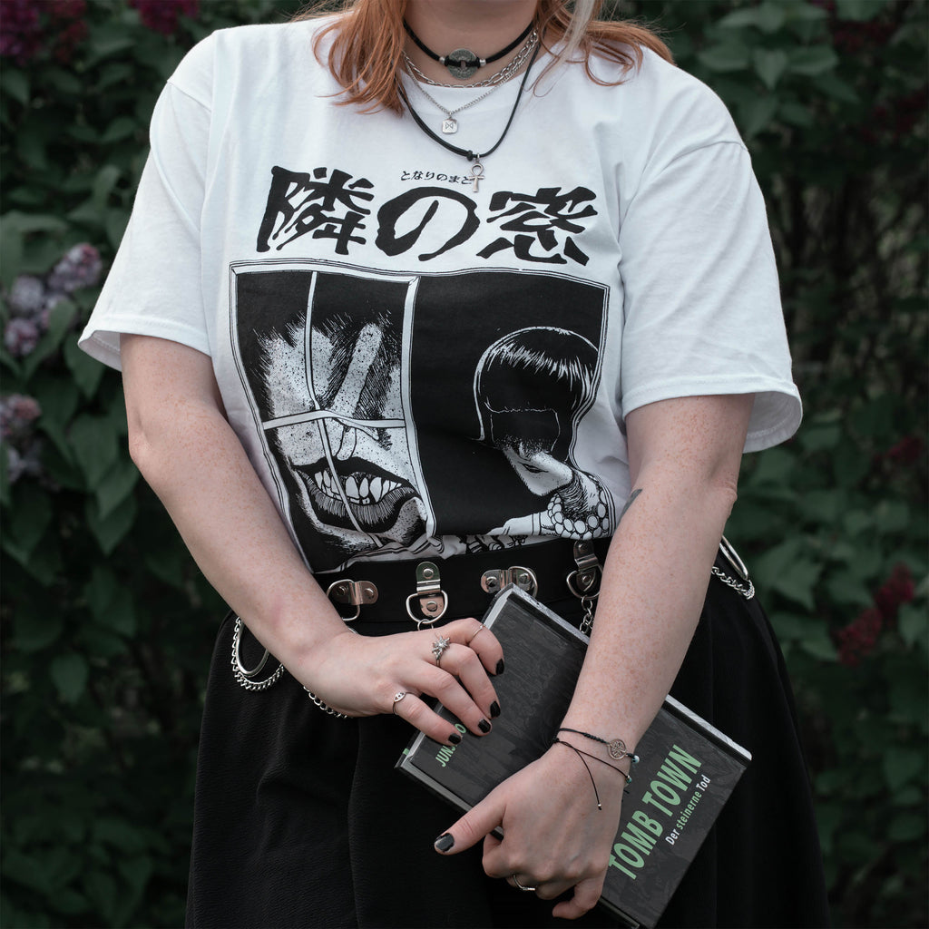 Productafbeelding Junji Ito - Window T-shirt wit