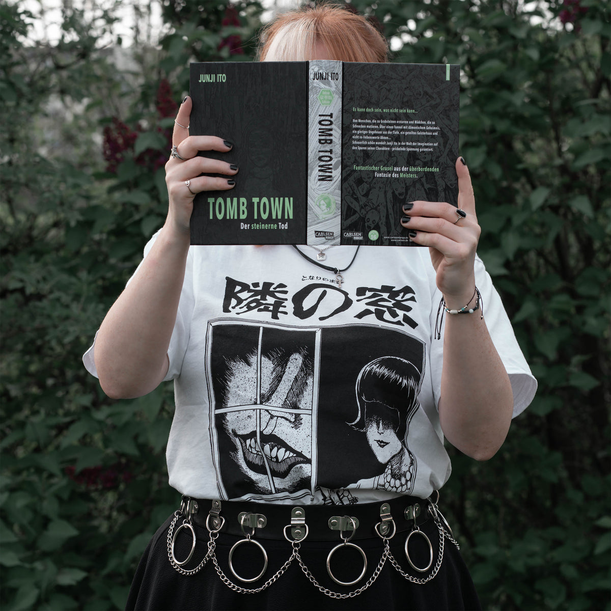 Image produit Junji Ito - T-shirt Window blanc