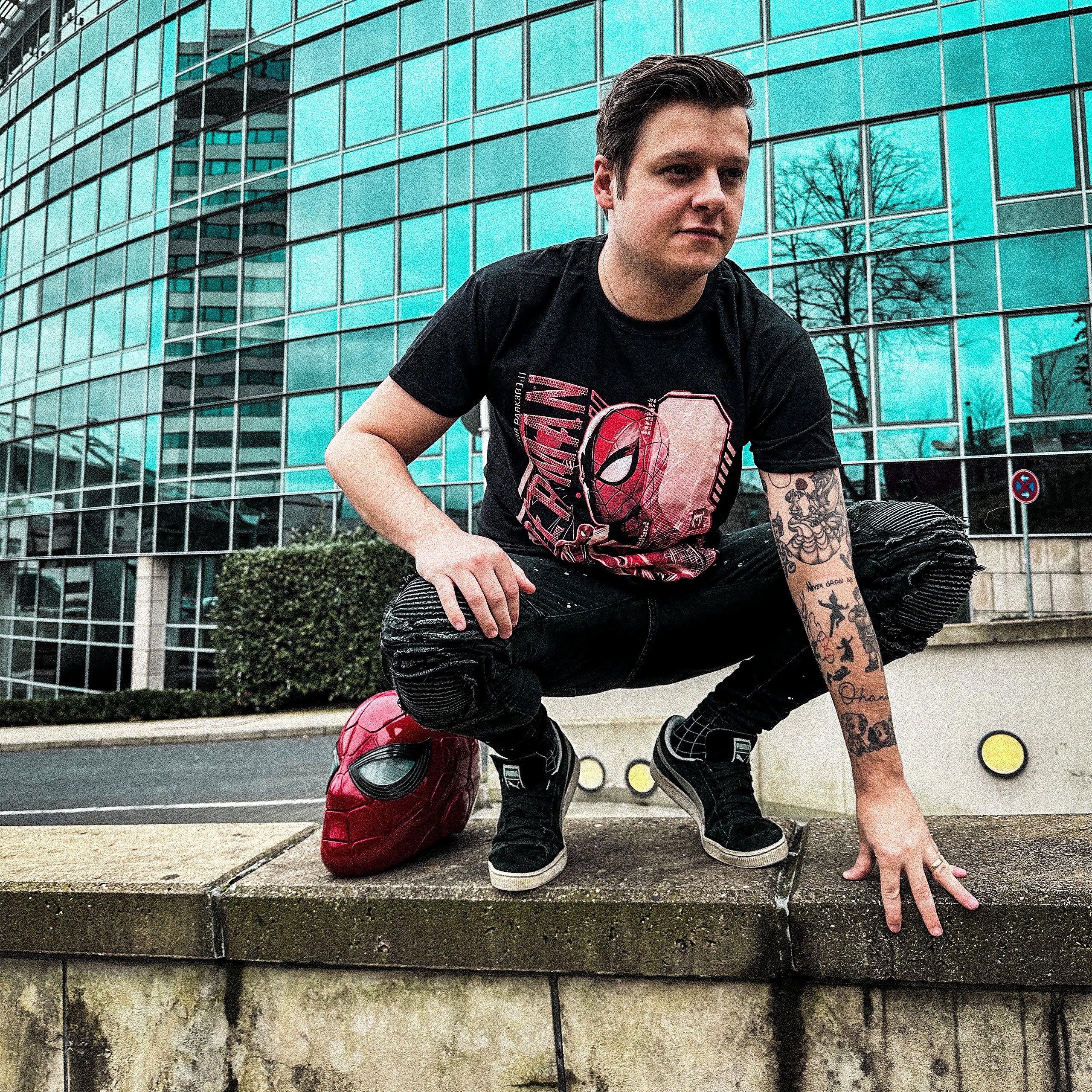 Image produit Spider-Man - T-shirt Webslinger noir