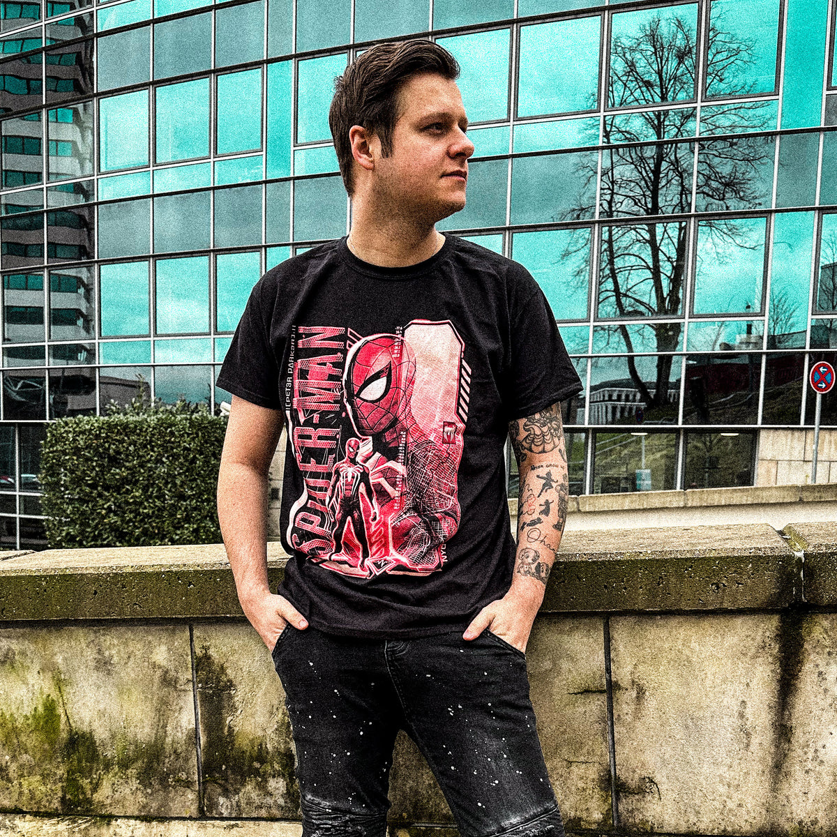Image produit Spider-Man - T-shirt Webslinger noir