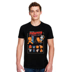 Productafbeelding Ilustrata - Anime Fighter T-shirt zwart