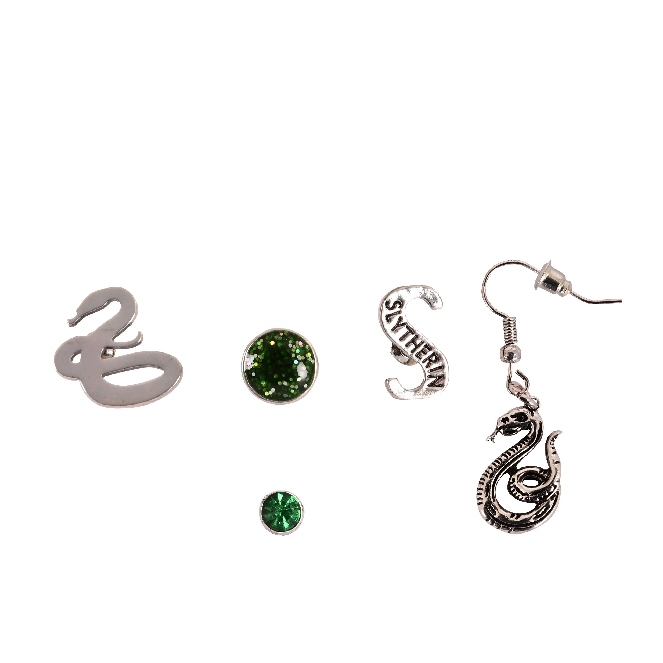 Produktbild Harry Potter - Slytherin Ohrstecker Set