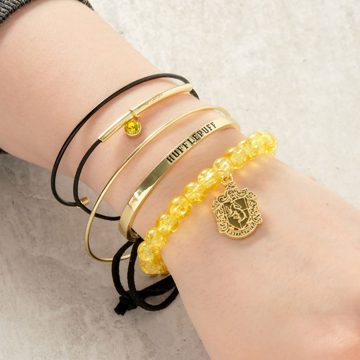 Productafbeelding Harry Potter - Huffelpuf Armbanden 5-delige Set