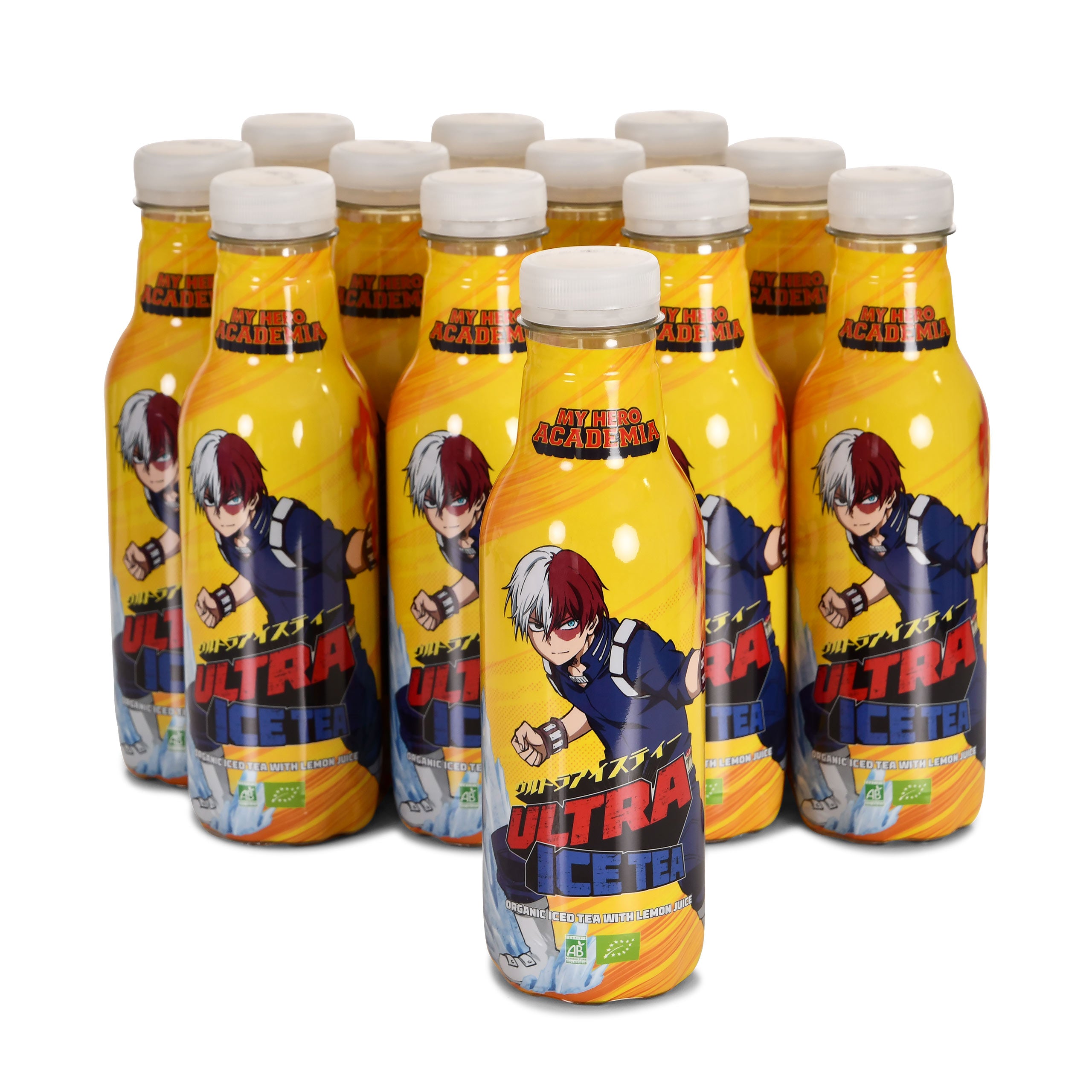 Productafbeelding My Hero Academia - Shoto Todoroki Ultra Organic Ijsthee Citroen 12 Verpakkingen