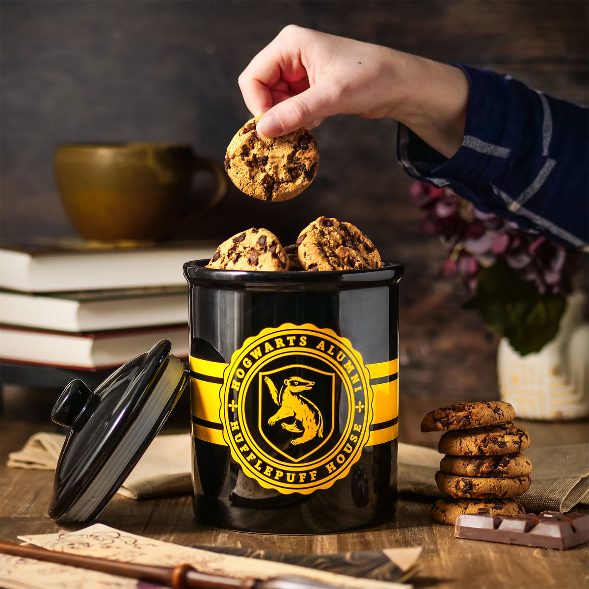 Image produit Boîte à biscuits Hufflepuff Hogwarts Alumni - Harry Potter