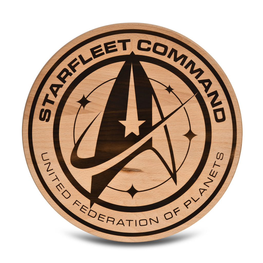 Image produit Star Trek - Planche à découper Starfleet Command en hêtre