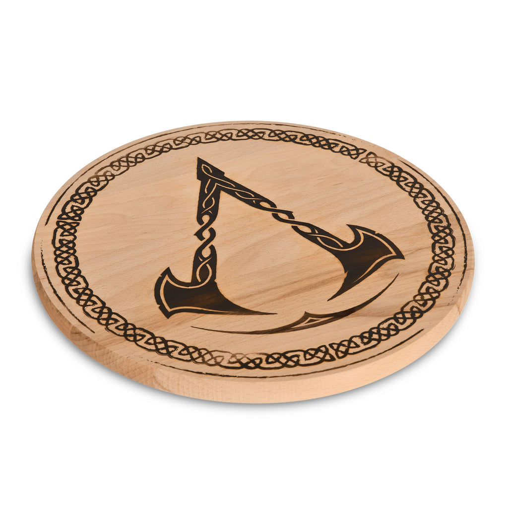 Productafbeelding Assassin's Creed - Valhalla Logo Snijplank Beuken