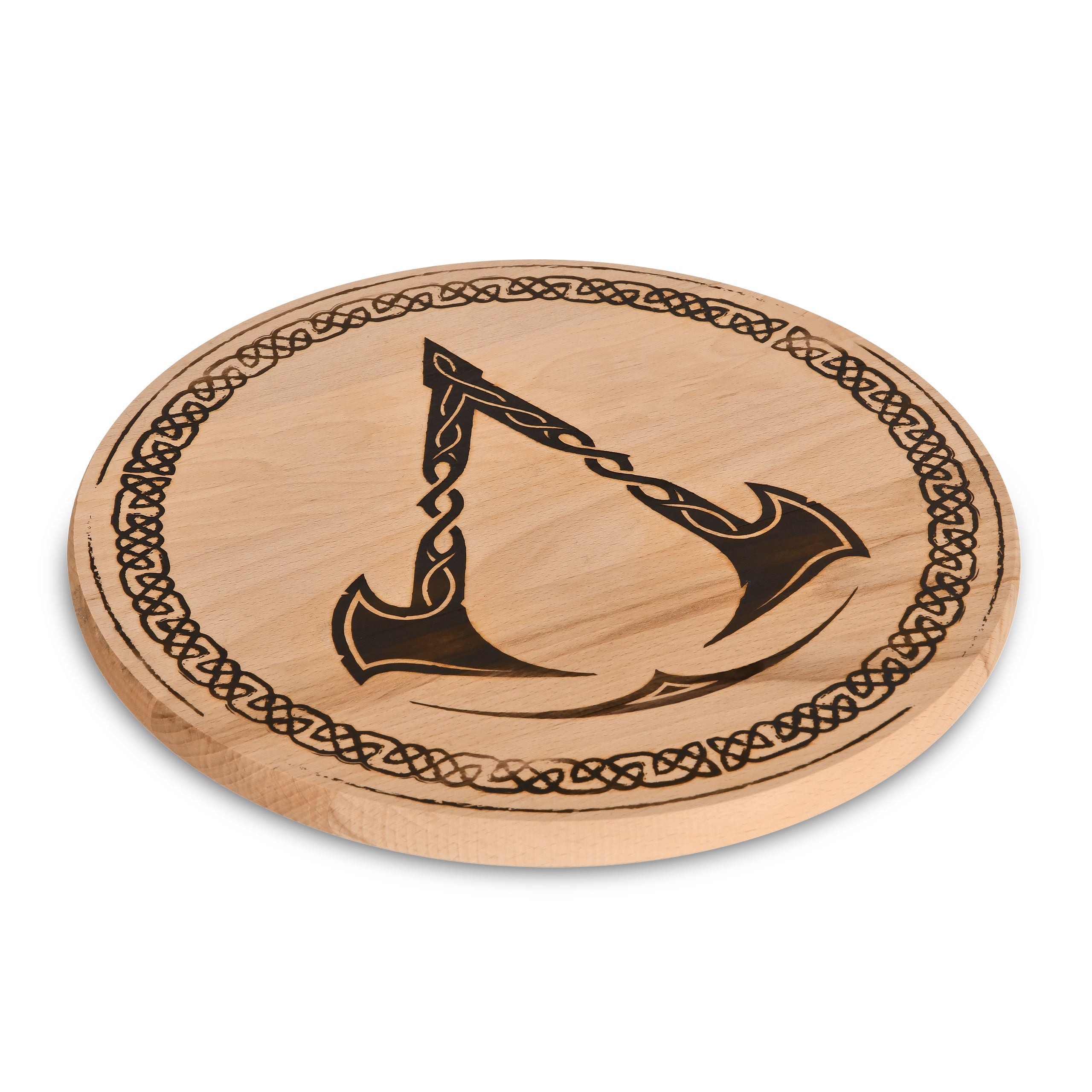 Productafbeelding Assassin's Creed - Valhalla Logo Snijplank Beuken