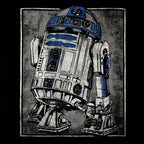 Produktbild Star Wars - R2D2 Portrait T-Shirt schwarz