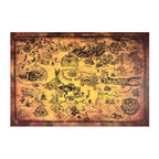 Produktbild Zelda - Hyrule Karte Wandbild Holz