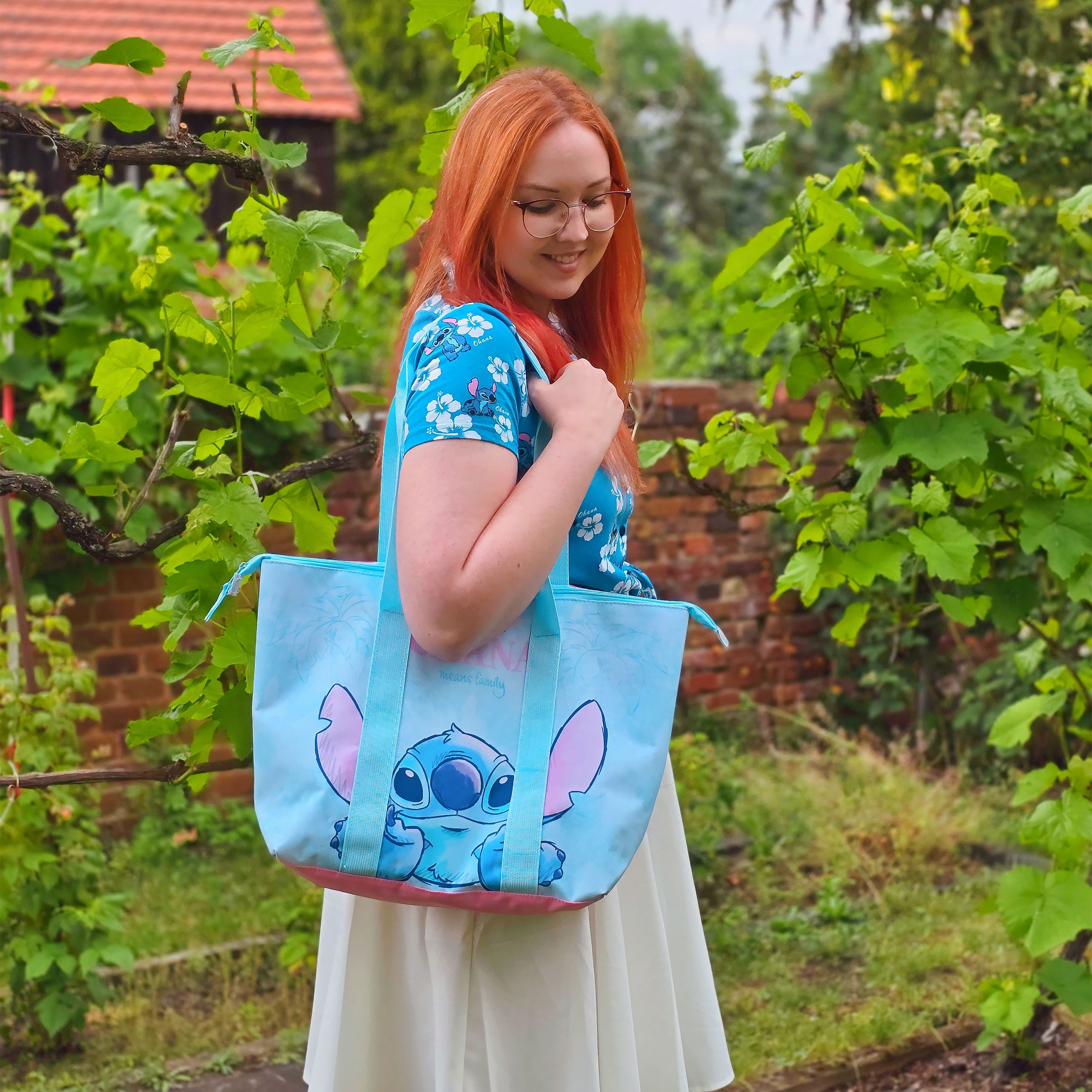 Image produit Sac Shopper Stitch Ohana Means Family - Lilo & Stitch