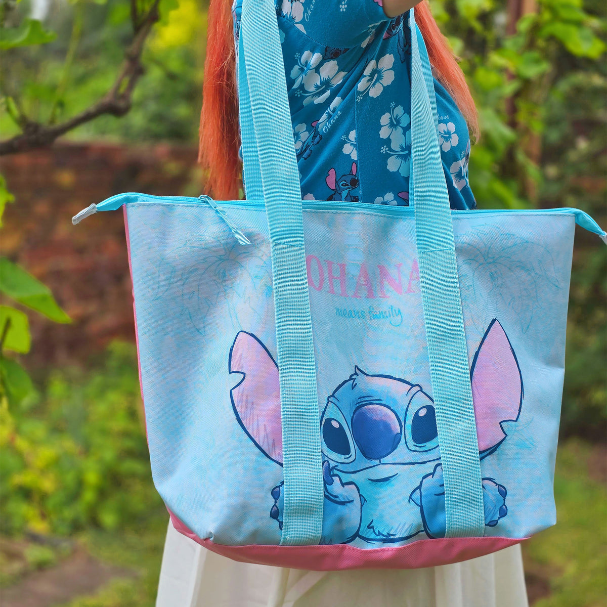 Image produit Sac Shopper Stitch Ohana Means Family - Lilo & Stitch