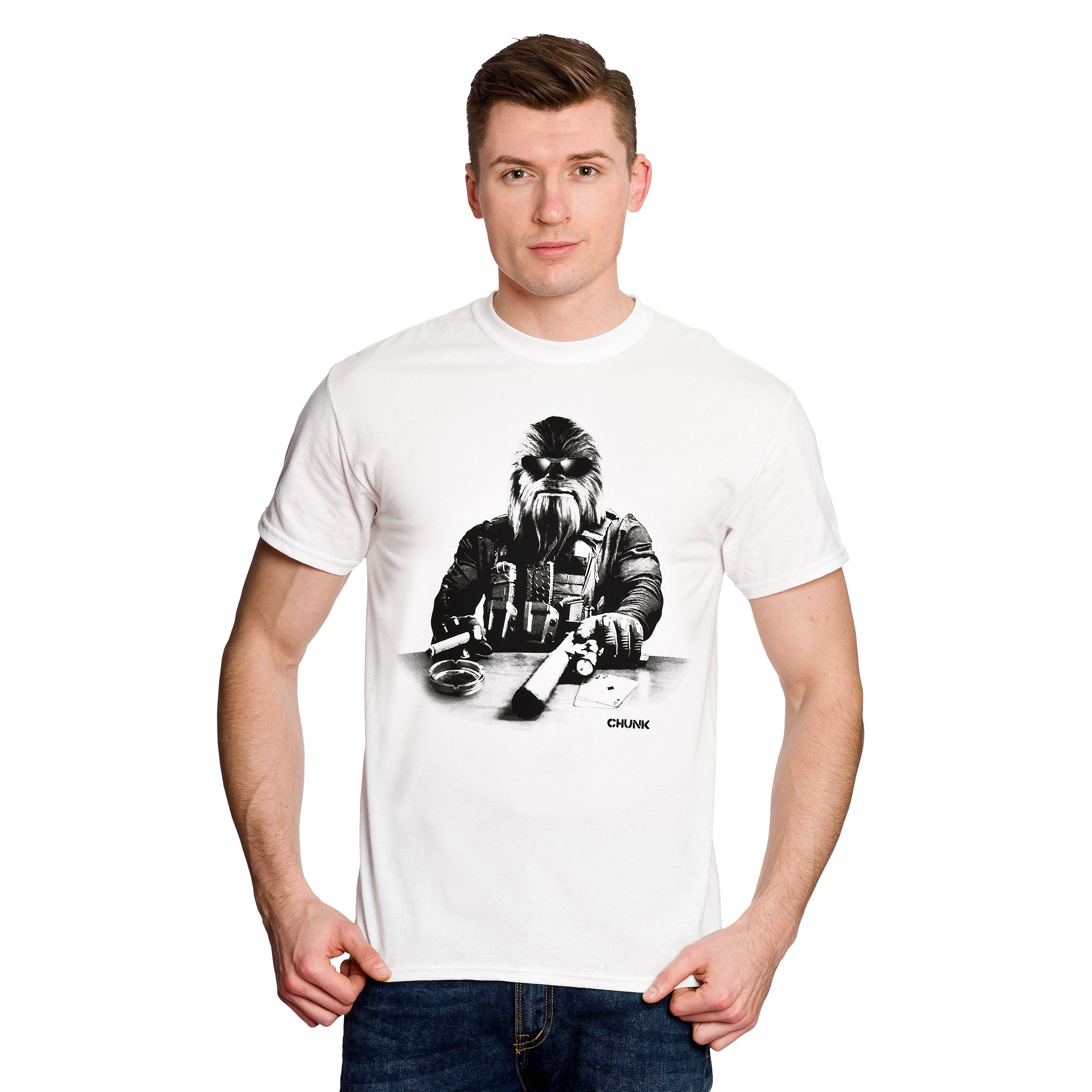 Image produit T-shirt Agent Chewie pour les fans de Star Wars blanc