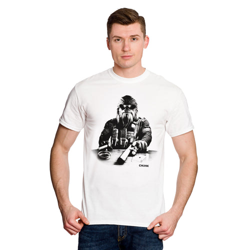 Productafbeelding Chewie Agent T-Shirt voor Star Wars Fans wit